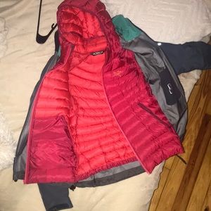 Women xs Arc’teryx beta sl shell & Arc’teryx Down
